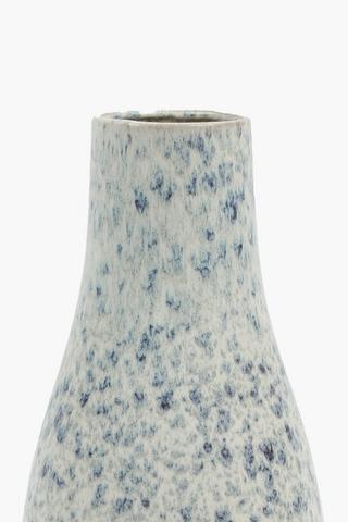 Speckle Ceramic Vase, 17x37cm