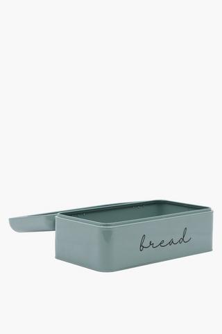 Galvanised Script Bread Bin
