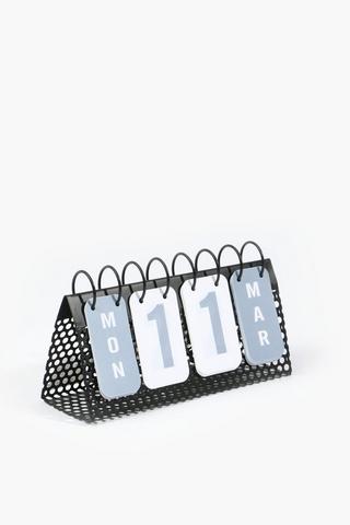 Mesh Flip Calendar, 27x14cm