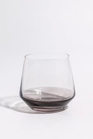 Two Tone Stemless Wine Glass