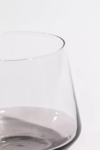 Two Tone Stemless Wine Glass