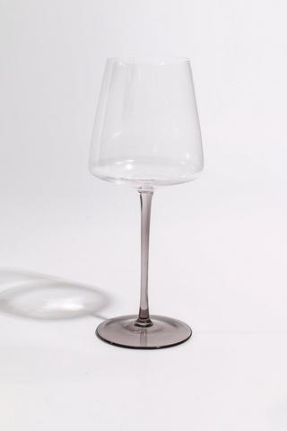 Two Tone Stemmed Wine Glass