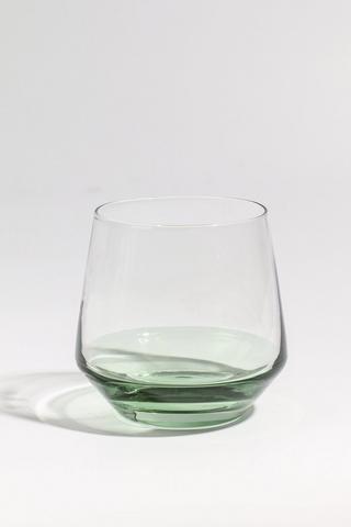 Two Tone Stemless Wine Glass