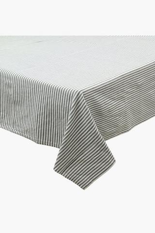 Stripe Cotton Tablecloth, 135x230cm