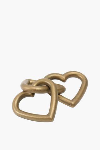 Heart Chain Links, 11x22cm