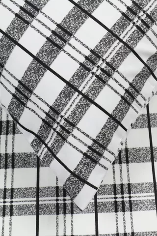Winter Woven Flannel Soft Touch Check Fitted Sheet
