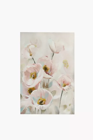 Poppy Flower Canvas, 120x90cm