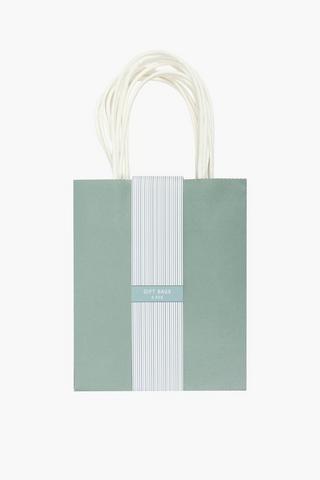 6 Pack Plain Gift Bags Small