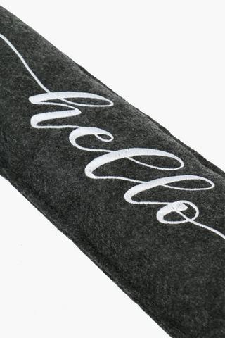 Breeze Blocker Felt Script, 15x85cm