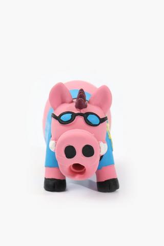 Squeaky Warthog Pet Toy