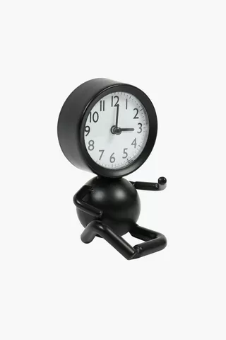 Pinto Figure Clock, 9cm