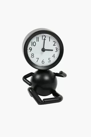 Pinto Figure Clock, 9cm
