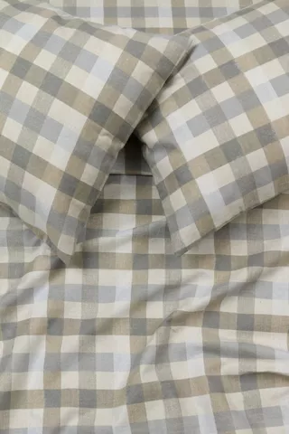Winter Polycotton Check Woven Flannel Sheeting Pack