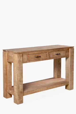 Sahara Two Drawer Console
