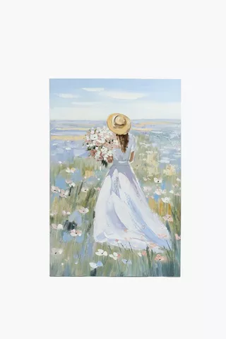 Floral Fields Canvas, 70x100cm