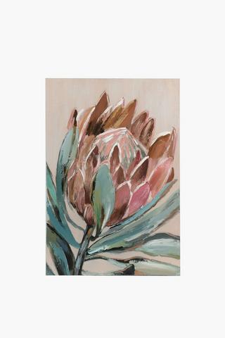 Protea Stripe Canvas, 70x100cm