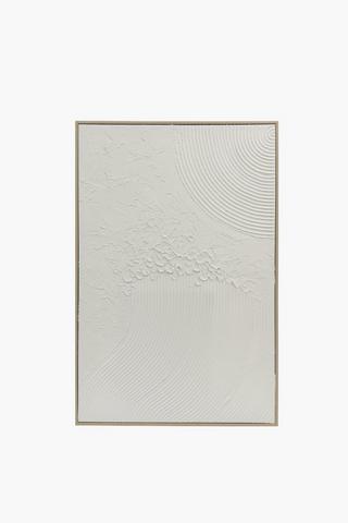 Framed Splatter Canvas, 60x90cm
