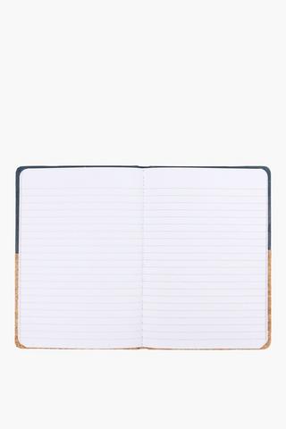 Cork And Fabric Notebook A5