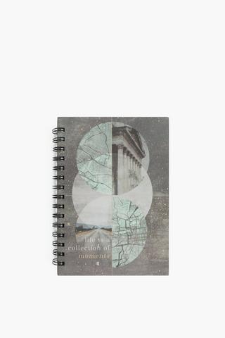 Road Map Spiral Notebook A5