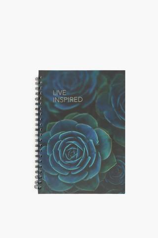 Photographic Desert Rose Spiral Notebook A4