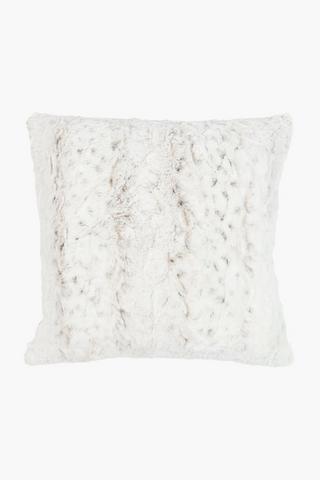 Faux Fur Spray Scatter Cushion, 50x50cm