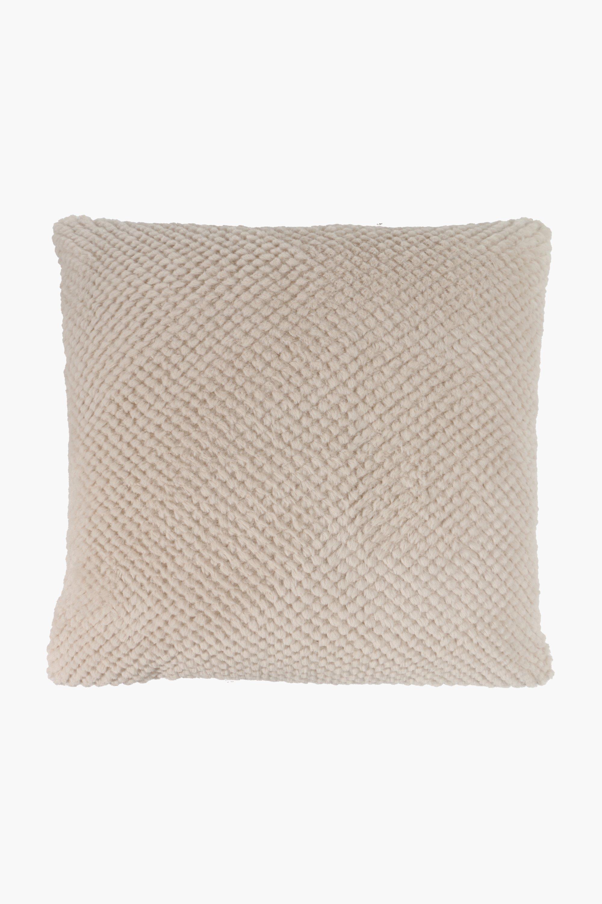 Green Faux Fur Scatter Cushion Cover main image 1