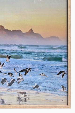 Framed Table Mountain, 60x90cm