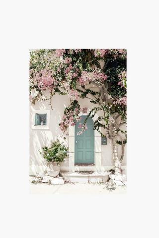 Villa Floral Canvas, 40x60cm