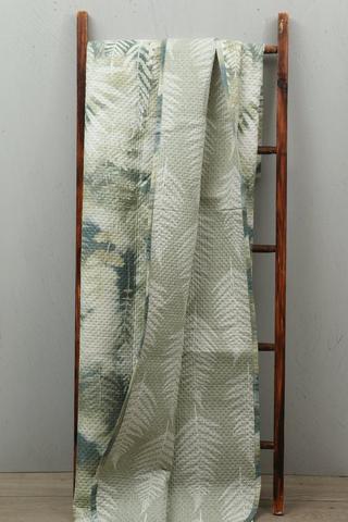 Soft Touch Printed Botanical Quilt