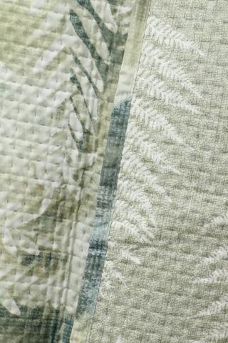 Soft Touch Printed Botanical Quilt