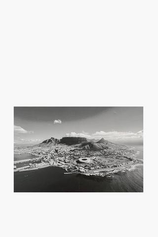 Cape Town Mono Canvas, 40x60cm