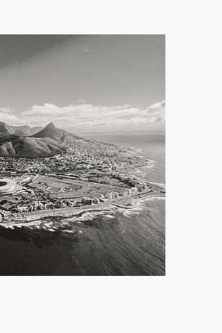 Cape Town Mono Canvas, 40x60cm