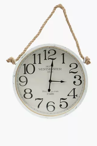 Westminster Rope Clock, 40cm