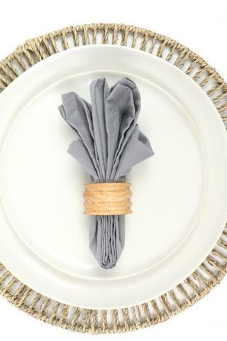 2 Pack Wooden Napkin Rings