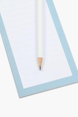 Urban Notepad With Pencil