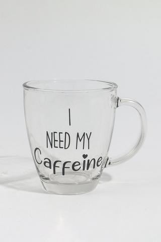 Script Glass Mug