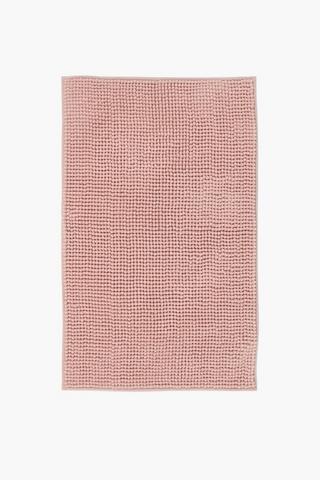 Micro Chenille Bobble Bath Mat Small, 40x60cm