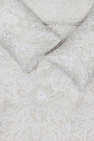 Polycotton Printed Baroque Lace Duvet Cover Set