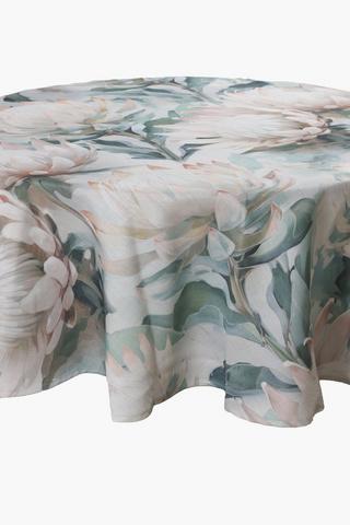 100% Cotton Round Tablecloth, 160cm