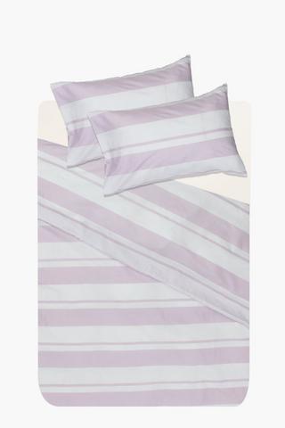 Polycotton Stripes Duvet Cover Set