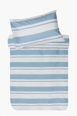 Polycotton Stripes Duvet Cover Set