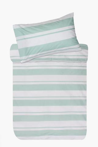 Polycotton Stripes Duvet Cover Set