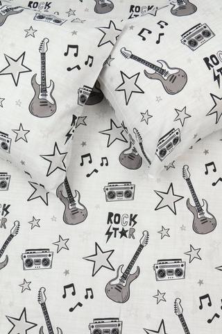 Soft Rockstar Fitted Sheet