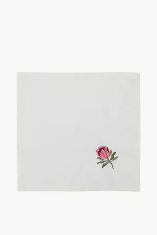 Floral Cotton Napkin, 40x40cm