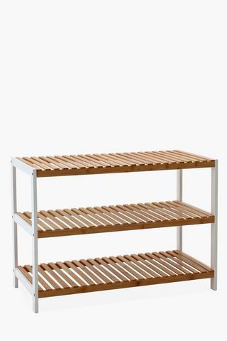 3 Tier Bamboo Shoe Rack