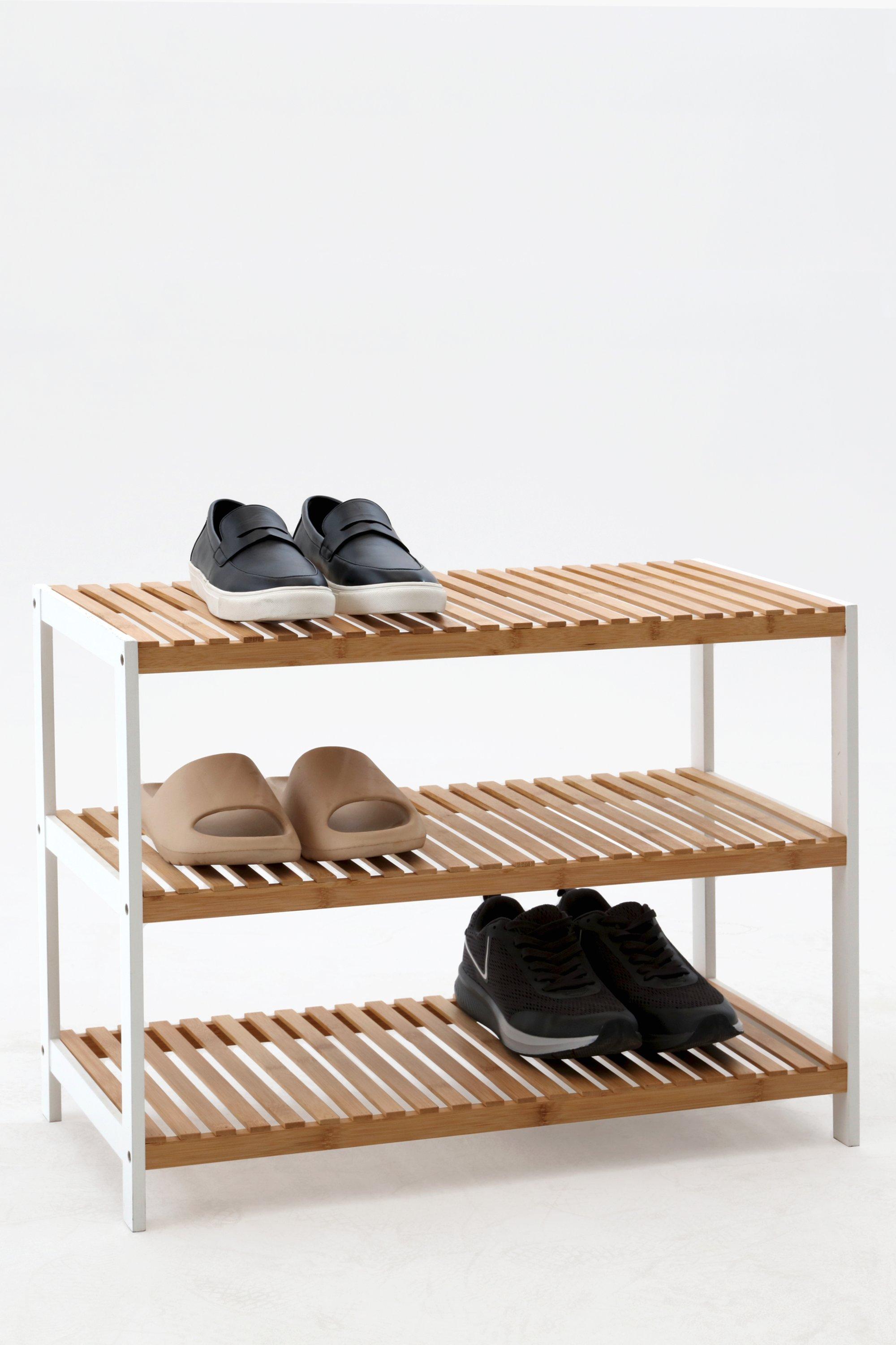 3 Tier Bamboo Shoe Rack