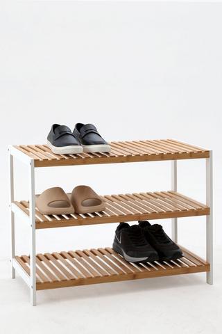 3 Tier Bamboo Shoe Rack