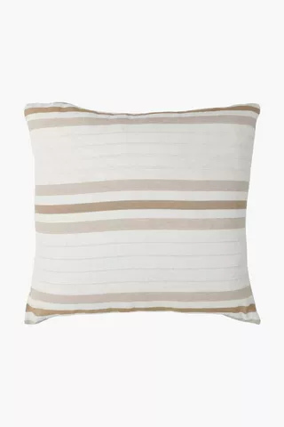 Textured Stripe Scatter Cushion, 45x45cm