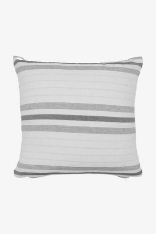 Textured Stripe Scatter Cushion, 45x45cm