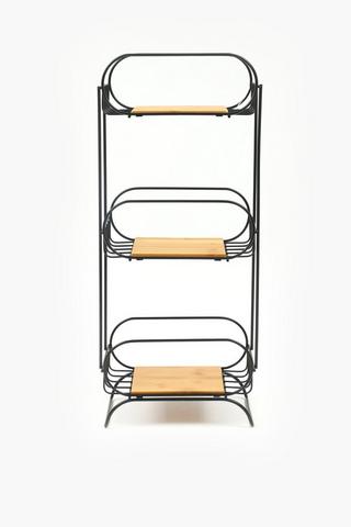 Bamboo 3 Tier Utility Holder
